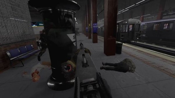 Зомби в метро - Pavlov VR