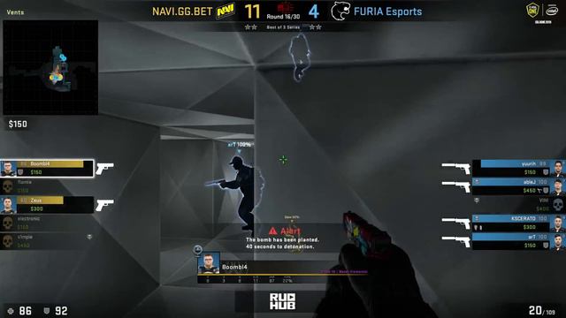 Na`Vi vs. Furia - ESL One: Cologne 2019 - map1 - de_nuke [Anishared & Gromjkee] смотреть онлайн
