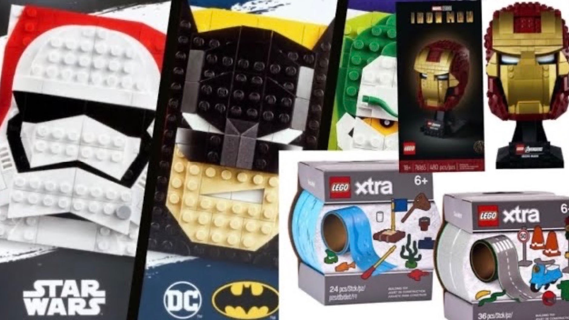 Robi News #4 новые наборы Brick sketches от Lego, новые наборы xtra смотреть онлайн