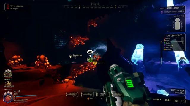 When Mission Control sends you to hell [Deep Rock Galactic] смотреть онлайн