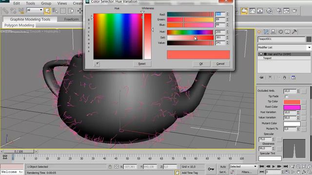 Autodesk 3ds max - Hair and Fur: урок 1 смотреть онлайн