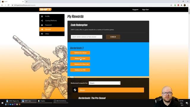 3 Golden Keys Borderlands 3 Shift Code - All Platforms - Expires March 11, 2021 смотреть онлайн