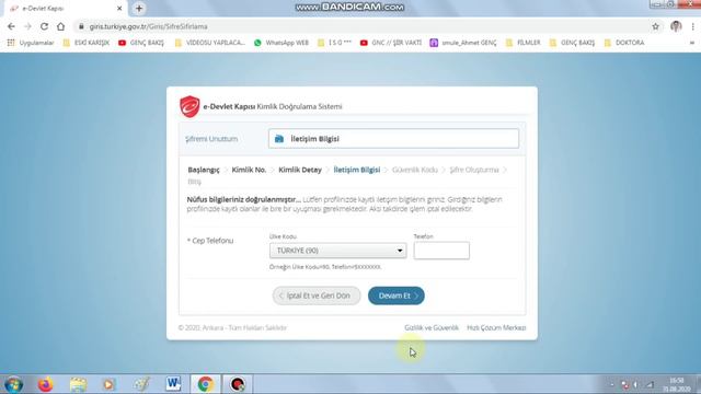 PTT'YE GİTMEDEN E-DEVLET ŞİFRESİ NASIL ALINIR ? | E-Devlet Şifremi Unuttum Şifre Sıfırlama смотреть онлайн