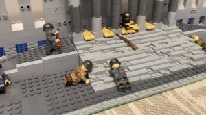 Лего диорама взятие рейхстага битва за Берлин / Lego Master Godzilla