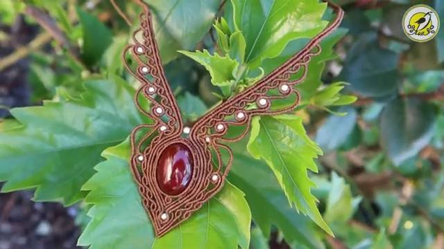 Macrame By Afeng： 2021-44｜Macrame Tutorial｜Macrame Necklace｜Homeward Journey｜编绳｜DIY｜