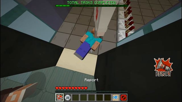 Играю в AmongUS в Minecraft... смотреть онлайн
