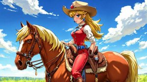 Принцесса Пич: Шоутайм! Часть 3. Пич ковбой. Ковбой и неукротимая сила.