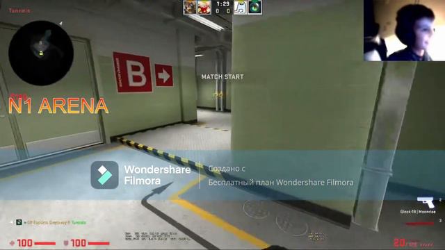 Completing 2 maps and playing wingman without any grenades with my friend (CSGO) смотреть онлайн