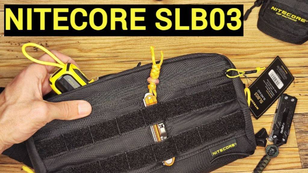 Поясная сумка Nitecore SLB03 и сравнение с Nitecore NUP30 смотреть онлайн