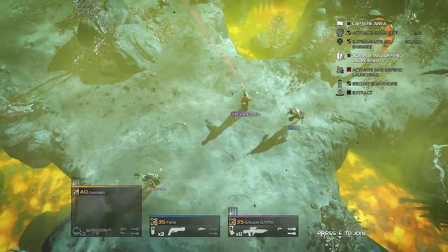 Helldivers - Rank 1 Default Loadout with 'Singe' Perk vs Bugs смотреть онлайн