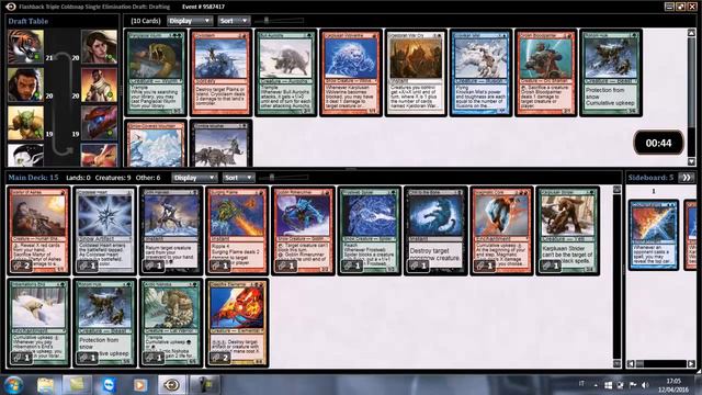 Drafting with Matteo Versari - Coldsnap #1 - Draft смотреть онлайн