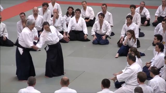Ямада Ёсимицу. Семинар айкидо. Брюссель (март 2014) - ч 2