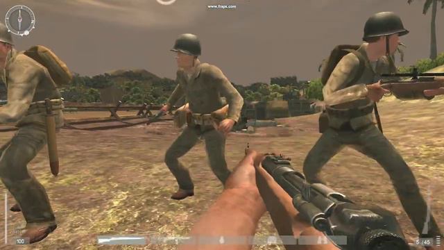 Medal of Honor: Pacific Assault Main Characters Basic Commands смотреть онлайн