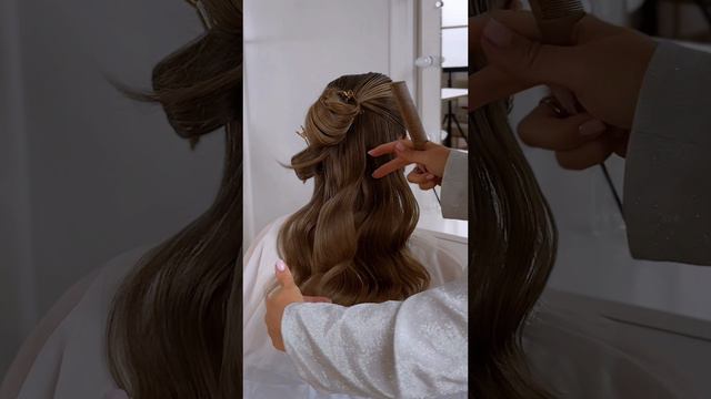 Укладка на плойку 32 мм линейки Salon Curl от @alyona_beauty_muah смотреть онлайн