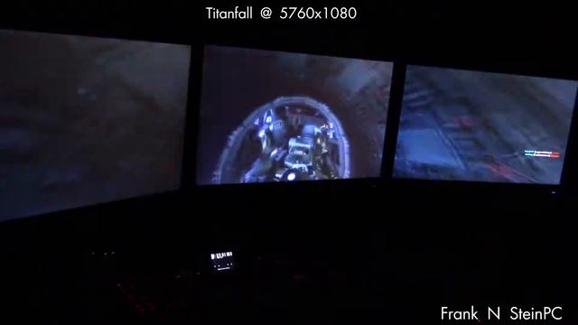 Titanfall 5760x1080 Maxed Settings 3x 27" 144Hz Monitors смотреть онлайн
