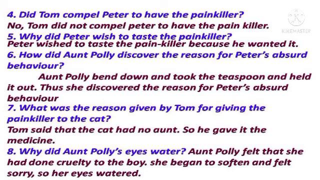 Class 9 English unit4 supplementary - The cat and The painkiller - Bookback exercises смотреть онлайн
