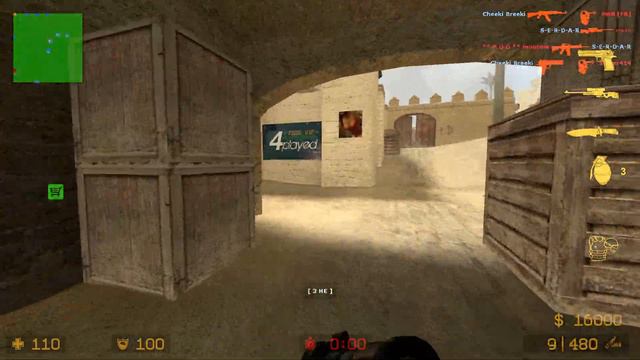 Counter-Strike: Source - 2023 Gameplay - de_dust2_unlimited (63-40) смотреть онлайн