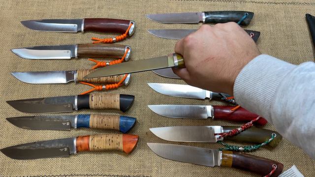 Выставка ножей по наличию/ Универсальные модели смотреть онлайн