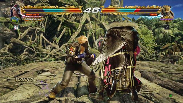 LetS против крутого Рестлера, шучу ну не совсем крутого. Борьба в рейтинге | TEKKEN 7 S4 смотреть онлайн