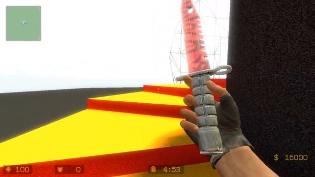 Counter Strike Source M9 Bayonet Slaugher смотреть онлайн