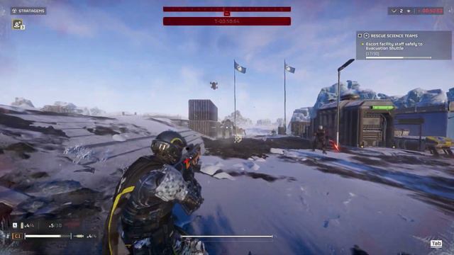 Helldivers 2 - Gameplay [PC Max Settings] - Explosive Tavor, Mac-11, M249 смотреть онлайн
