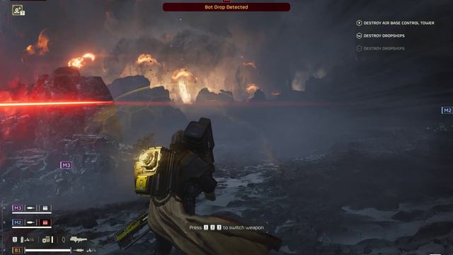 Helldivers 2 380 HE Barrage Glitch смотреть онлайн