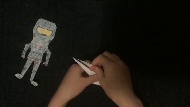How to make a origami Master Chief from Halo infinite смотреть онлайн