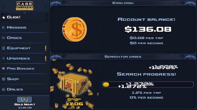 Case Clicker - Road to Riches #4 | Completing Missions смотреть онлайн