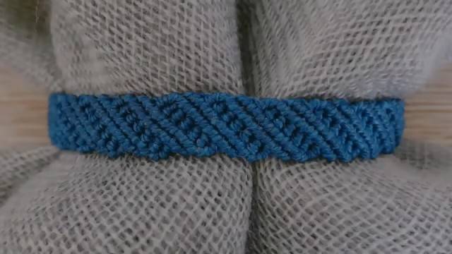 Macrame by Afeng： 8股绳编法（14）｜ Macrame Bracelet ｜手链｜编绳｜Easy DIY简单易学 смотреть онлайн
