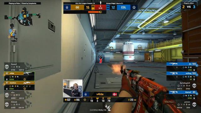 mantuu - 1vs2 AWP clutch смотреть онлайн
