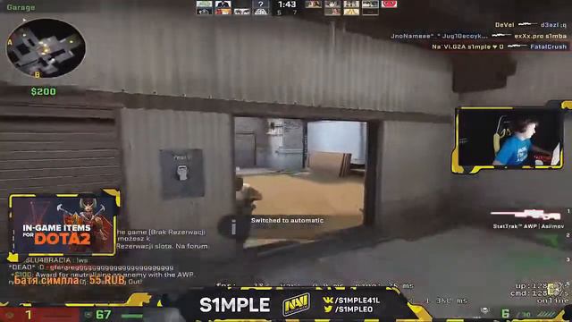 Песня про Симпла (S1mple) смотреть онлайн