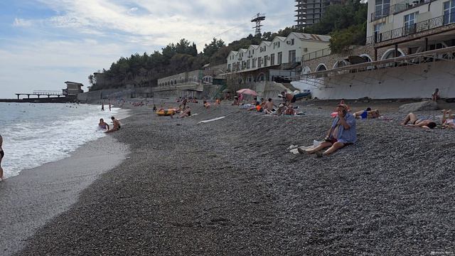 Пляж санатория «Курпаты» в Крыму смотреть онлайн