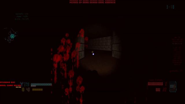 Consolation Prize | Brutal Doom: Black Edition v3.37 | Ultimate Doom map 18-19 смотреть онлайн