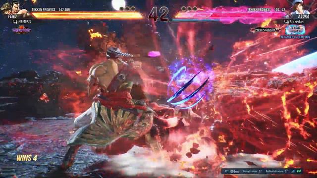 Feng Extremely Hard 100% Death Combo! смотреть онлайн