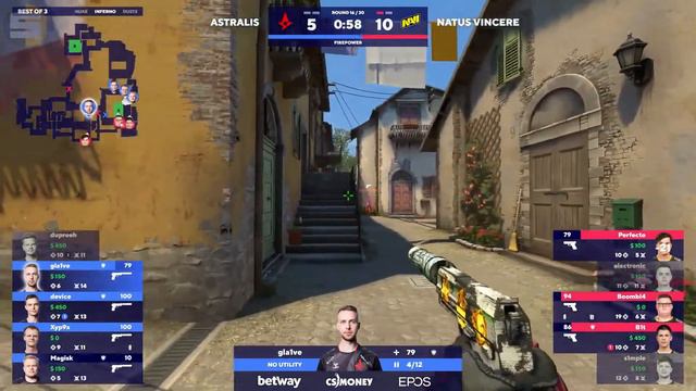 NaVi B1t! - The Best CSGO Pro Players Of 2021 By HLTV! (#9) Highlights