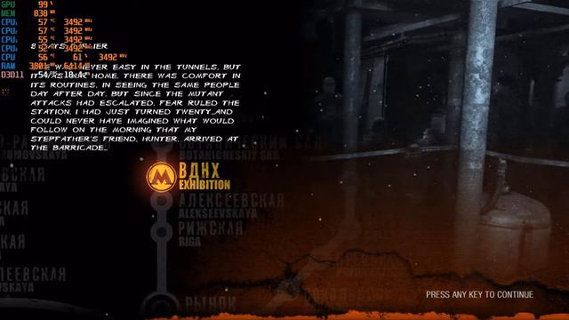 METRO 2033 REDUX - i5 4590 - Intel HD 4600 | 1360x768 смотреть онлайн