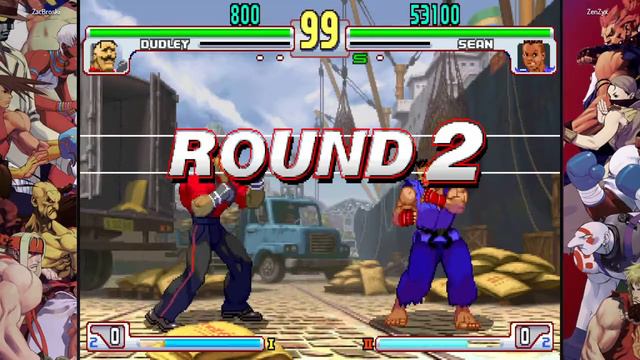 Shoryu-Cannon OTG Street Fighter 3 3rd Strike смотреть онлайн