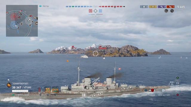 Derflinger Preview: First of The Line | World of Warships Legends | 4k смотреть онлайн