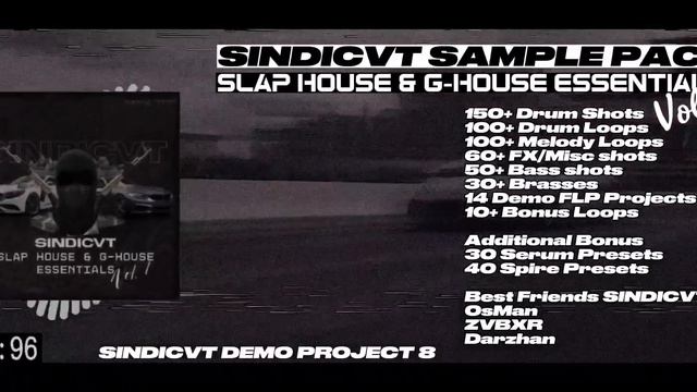 SINDICVT SAMPLE PACK - Slap House & G-House Essentials Vol. 1 Preview Sample Pack смотреть онлайн