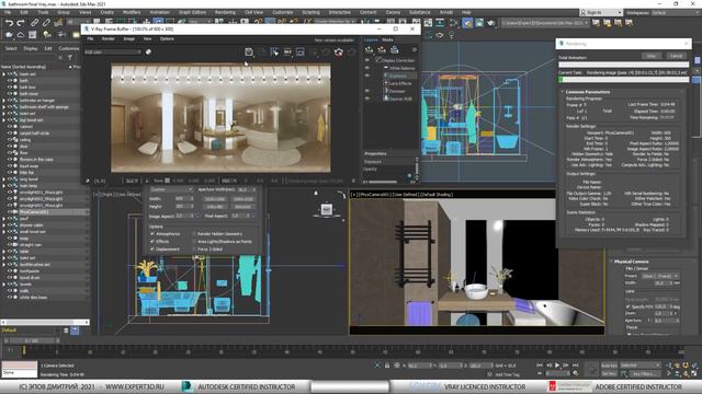 3ds max СУПЕРПРОСТО: Рендеринг панорамы интерьера в 3ds max и Corona|V-ray и её публикация. 360 и VR смотреть онлайн