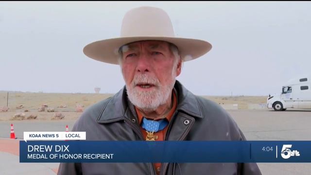 The city of Pueblo honors one of its Medal of Honor recipients смотреть онлайн