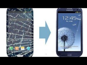 Как починить трещины на экране телефона.