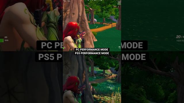 PC vs PS5 Performance Mode - Fortnite смотреть онлайн