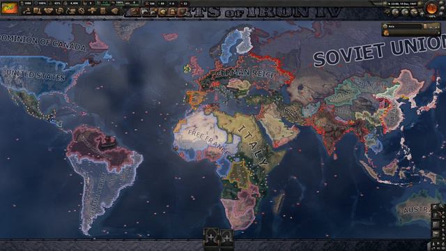 HOI4 Timelapse - What if a fascist Argentina united South America and joined the Axis? смотреть онлайн