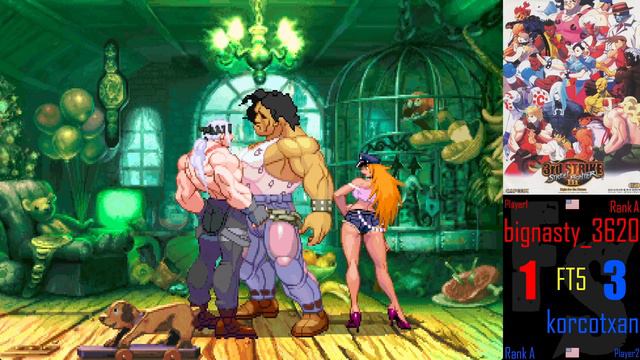 Street Fighter III: Third Strike - bignasty_3620 [Alex] vs korcotxan [Hugo] (Fightcade FT5) смотреть онлайн
