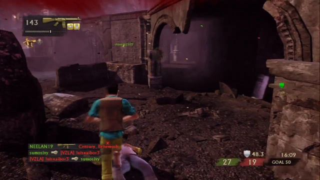 uncharted 3 multiplayer gameplay #100(Wow We Made It To A 100) смотреть онлайн