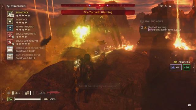 HELLDIVERS 2 500kg vs bile titan 1 смотреть онлайн