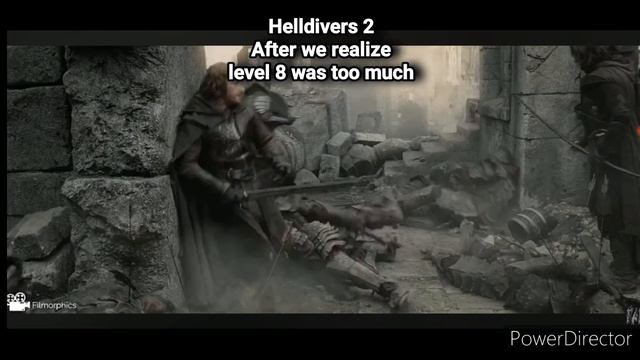 Helldivers 2 After we realize level 8 was too much смотреть онлайн