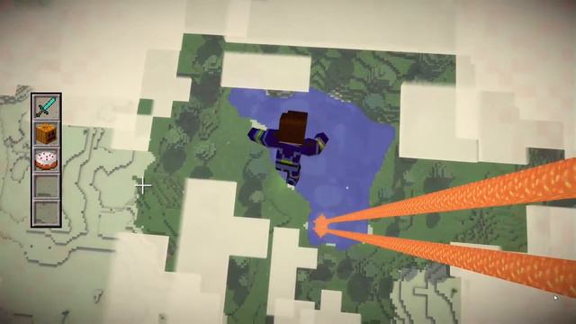 Minecraft: Story Mode - Sky-Diving Aiden's Death - Order Up - Episode 5 {24} смотреть онлайн