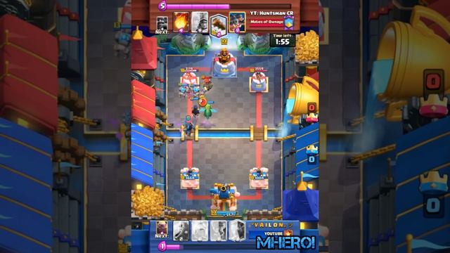 #1 Strongest Golem Deck👈 7200 Gameplays Best Golem DECK clash Royale смотреть онлайн